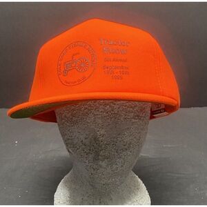 Cole Camp Steam & Antique Tractor Show‎ Blaze Orange Cap 1999 OSFM